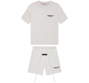 Light Oatmeal Tee & Short Set